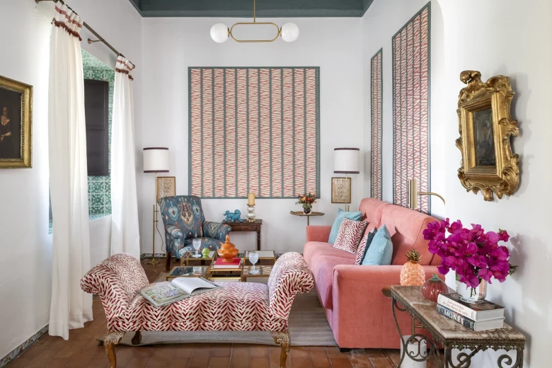 Alfonso de Molina Suite, Living Room, Hotel Cortijo Torre de la Reina, Seville, Andalusia, Spain